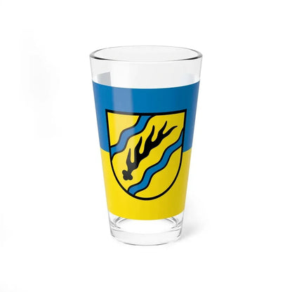 Flag of Rems Murr Kreis Germany - Pint Glass 16oz 16oz - Go Mug Yourself