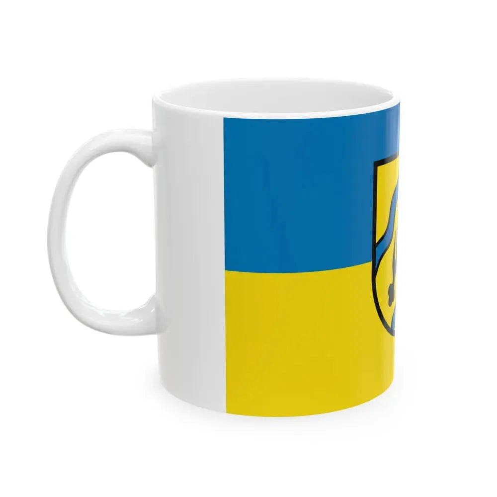 Flag of Rems Murr Kreis Germany - White Coffee Mug - Go Mug Yourself