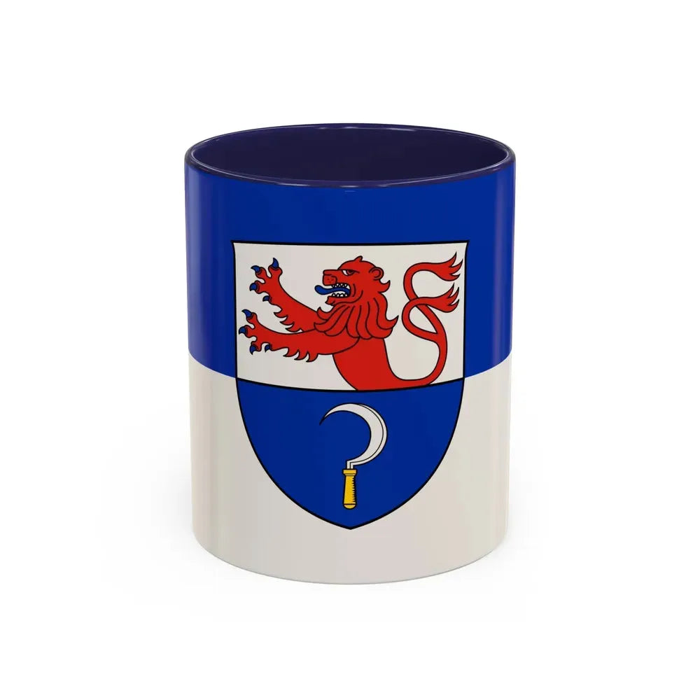 Flag of Remscheid Germany - Accent Coffee Mug 11oz Navy - Go Mug Yourself