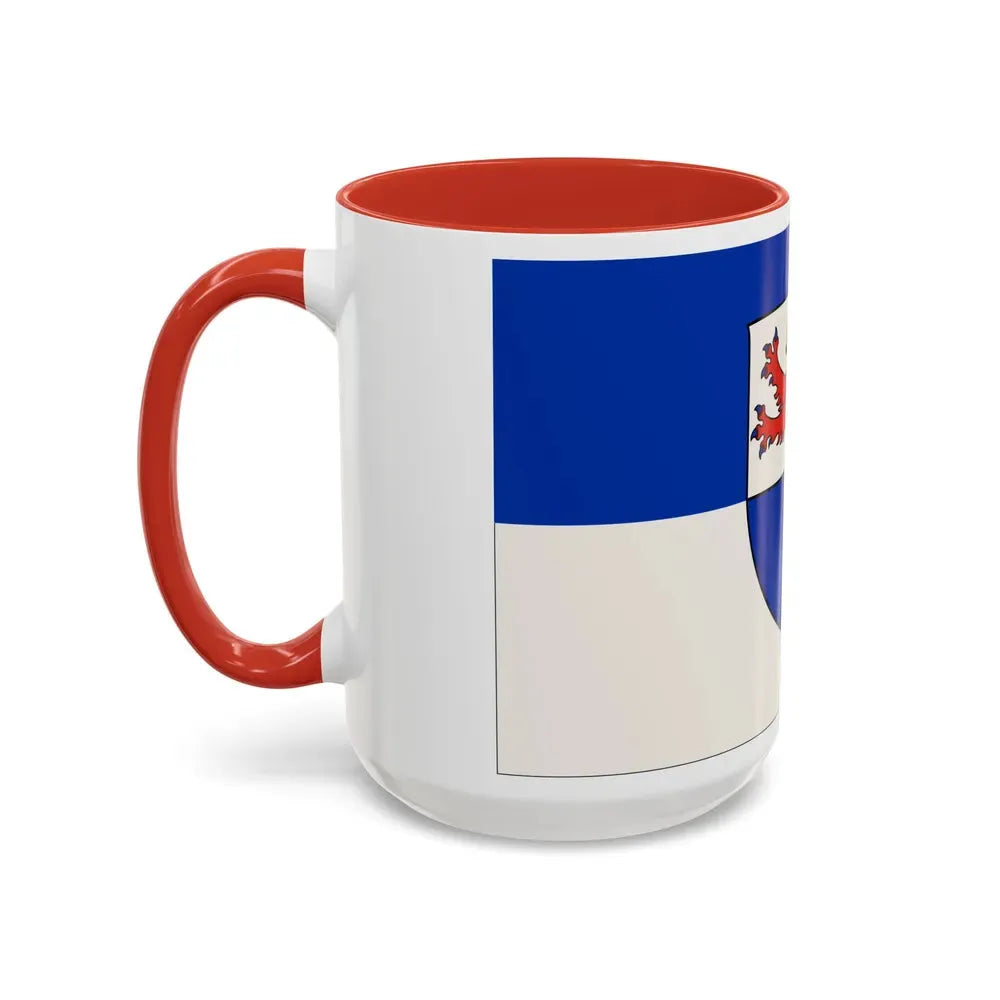Flag of Remscheid Germany - Accent Coffee Mug - Go Mug Yourself