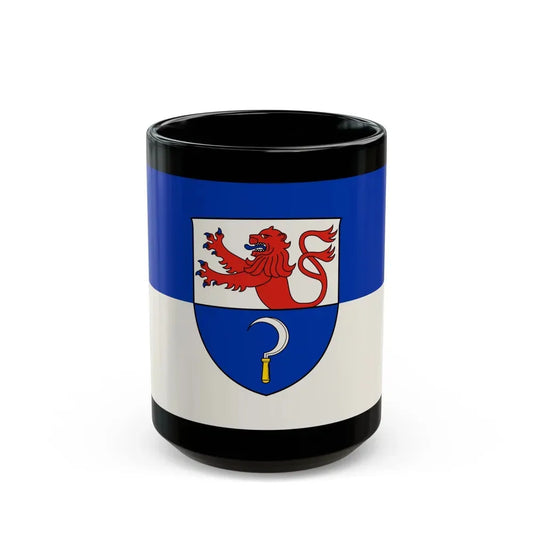 Flag of Remscheid Germany - Black Coffee Mug 15oz - Go Mug Yourself