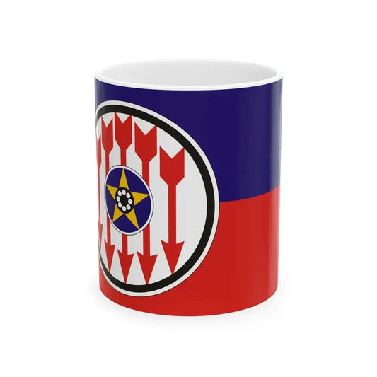 Flag of RENAMO (Mozambique) White Coffee Mug 11oz - Go Mug Yourself