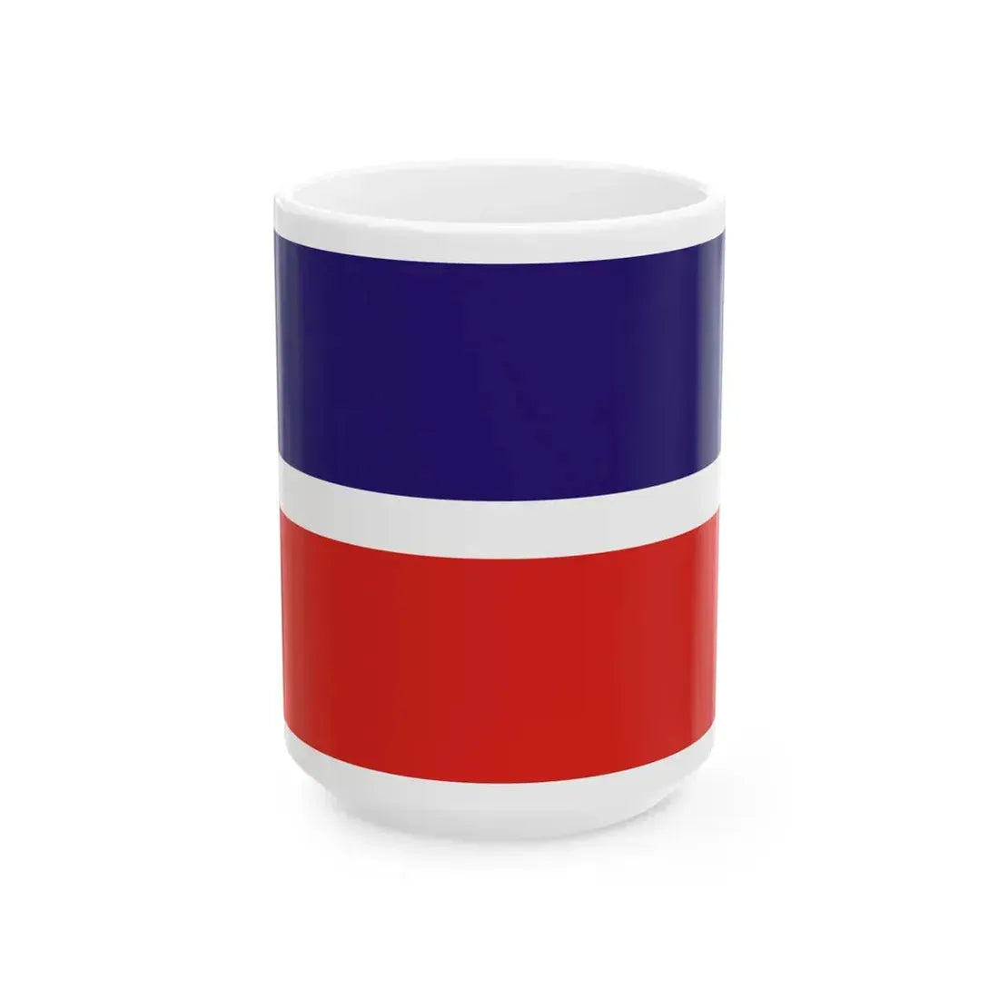 Flag of RENAMO Variant (Mozambique) White Coffee Mug 15oz - Go Mug Yourself