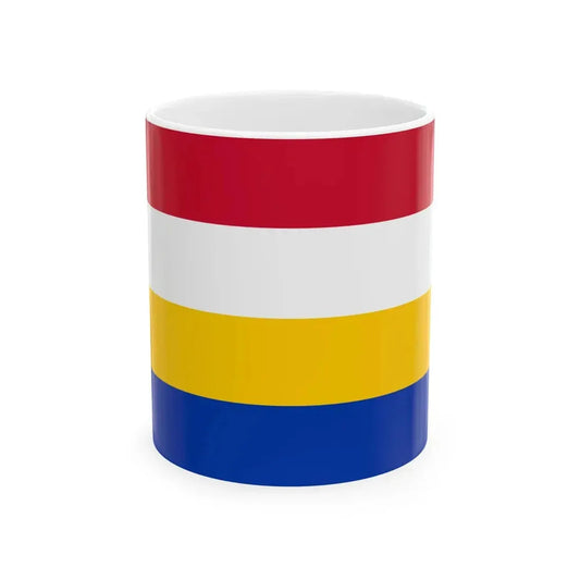 Flag of Renkum (Netherlands) White Coffee Mug 11oz - Go Mug Yourself