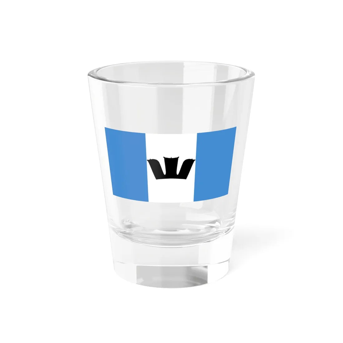 Flag of Rennell and Bellona Province (Solomon Islands) Shot Glass 1.5oz 1.5oz - Go Mug Yourself