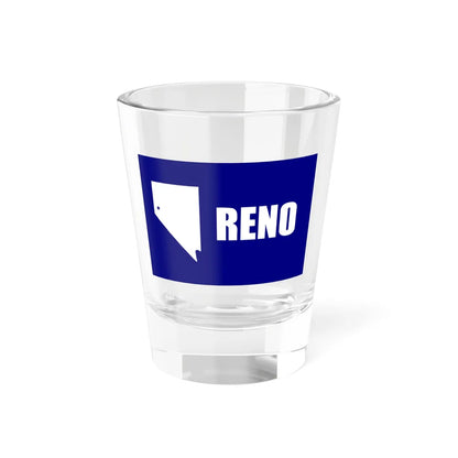 Flag of Reno Nevada 1959-2018 (United States) Shot Glass 1.5oz 1.5oz - Go Mug Yourself