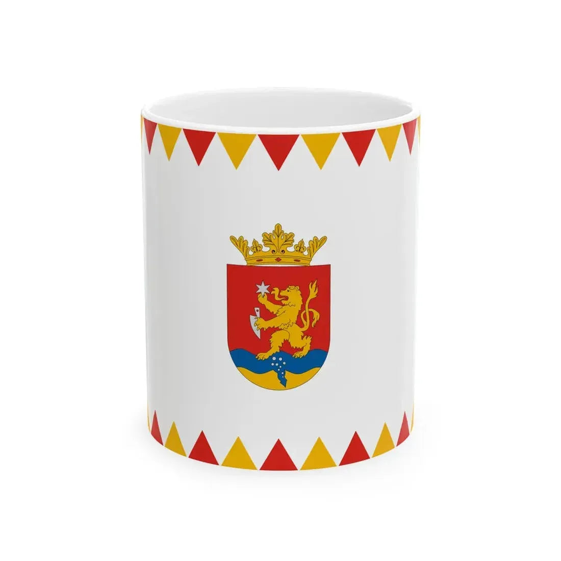 Flag of Repcelak (Hungary) White Coffee Mug 11oz - Go Mug Yourself