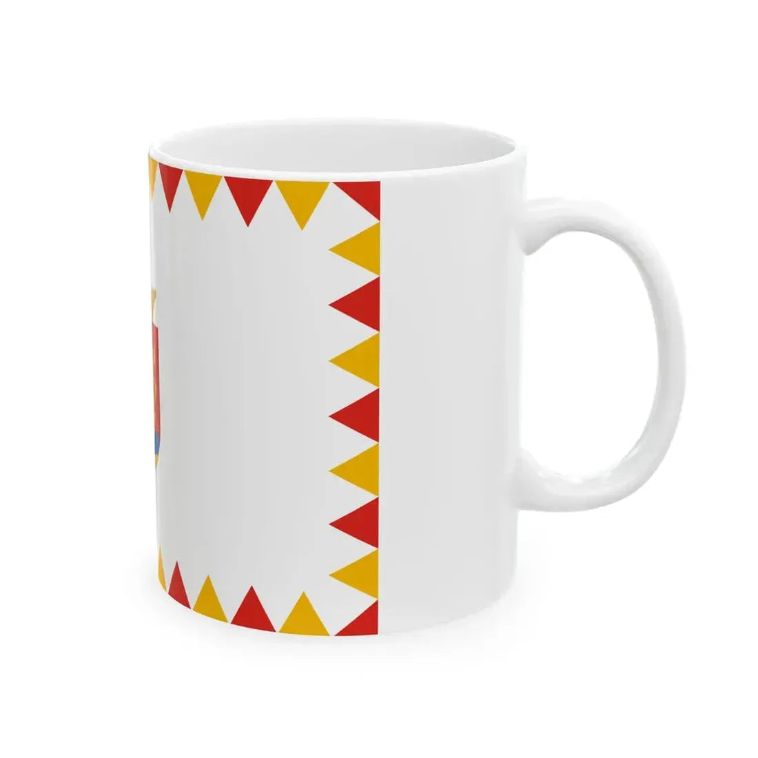 Flag of Repcelak (Hungary) White Coffee Mug - Go Mug Yourself