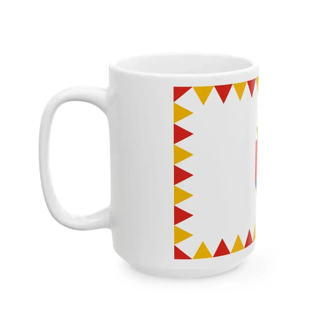 Flag of Repcelak (Hungary) White Coffee Mug - Go Mug Yourself