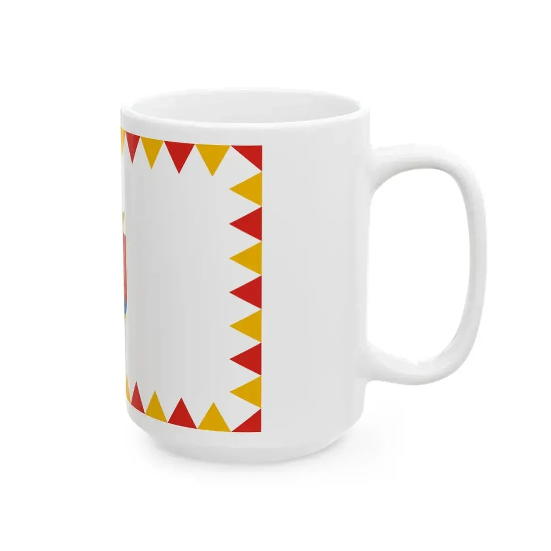 Flag of Repcelak (Hungary) White Coffee Mug - Go Mug Yourself