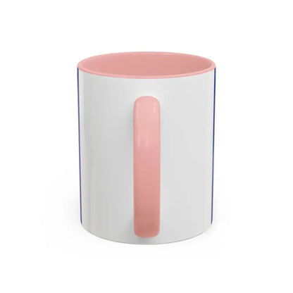 Flag of Republic of Amalfi Italy - Accent Coffee Mug - Go Mug Yourself