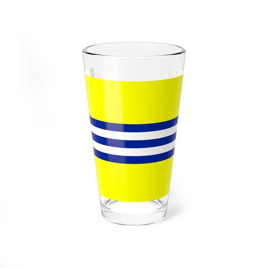 Flag of Republic of Cochinchina variant (Vietnam) Pint Glass 16oz 16oz - Go Mug Yourself