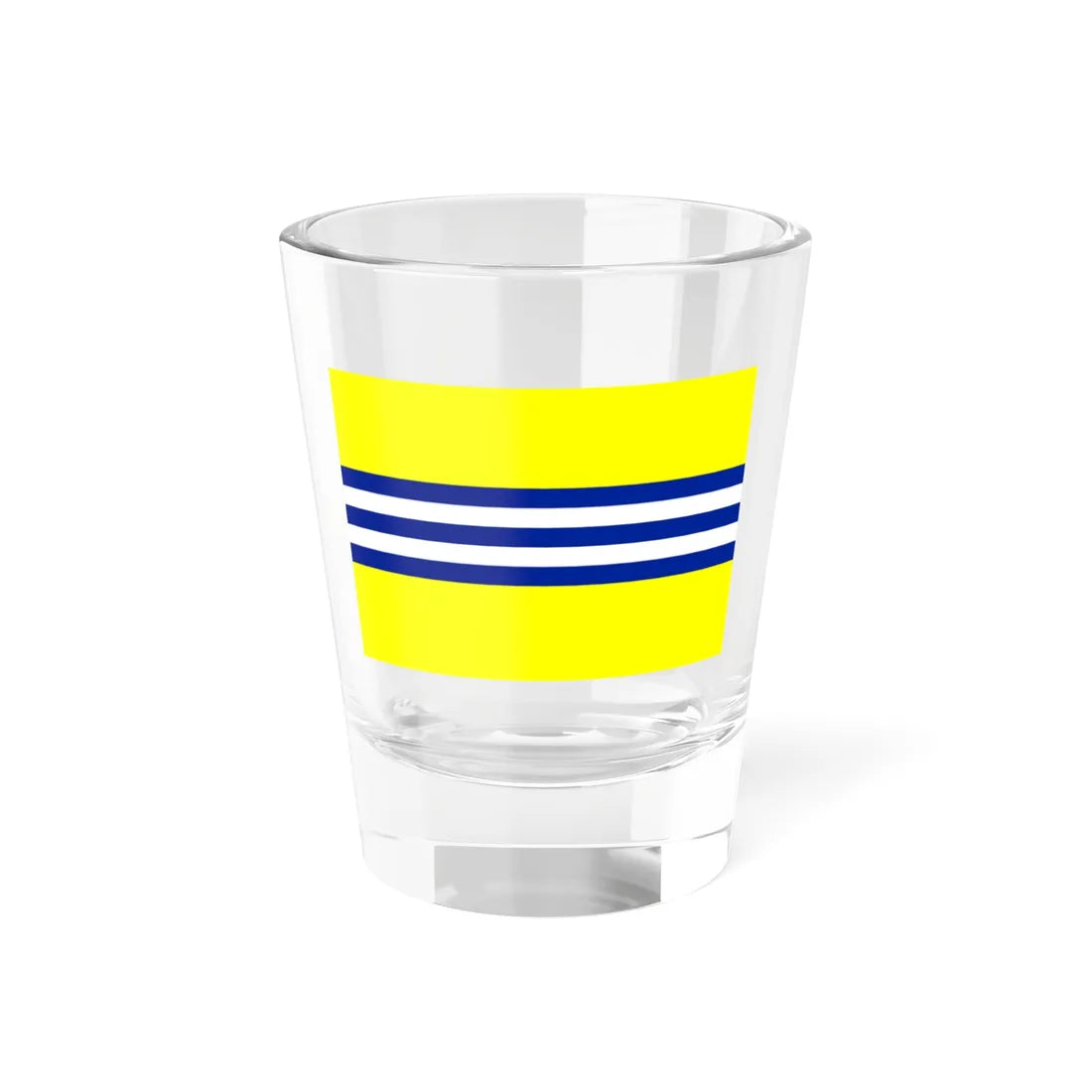 Flag of Republic of Cochinchina variant (Vietnam) Shot Glass 1.5oz 1.5oz - Go Mug Yourself