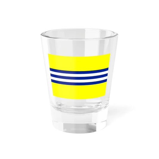 Flag of Republic of Cochinchina variant (Vietnam) Shot Glass 1.5oz 1.5oz - Go Mug Yourself