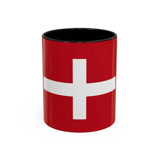 Flag of Republic of Noli Italy - Accent Coffee Mug 11oz Black - Go Mug Yourself