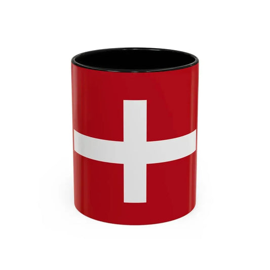 Flag of Republic of Noli Italy - Accent Coffee Mug 11oz Black - Go Mug Yourself