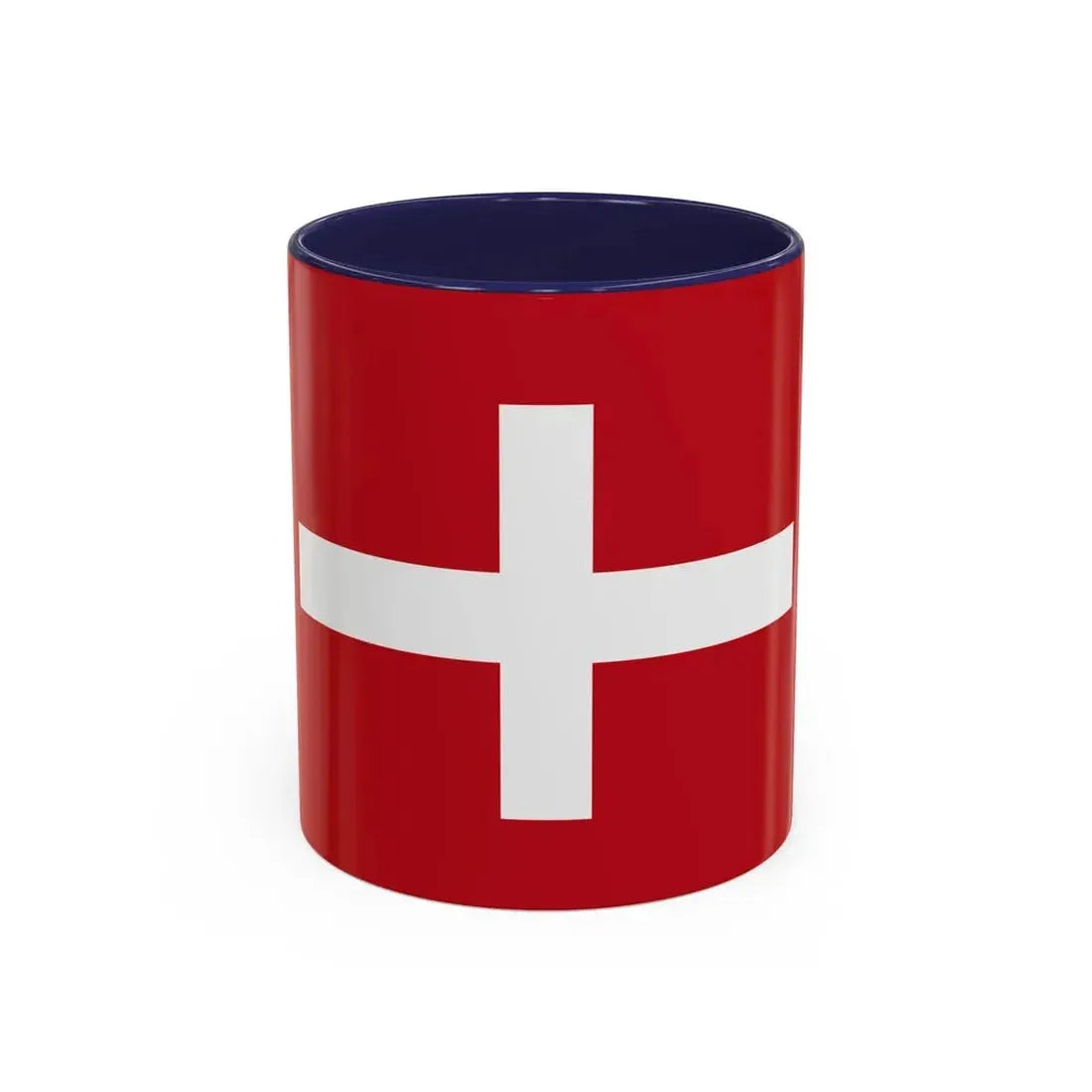 Flag of Republic of Noli Italy - Accent Coffee Mug 11oz Navy - Go Mug Yourself
