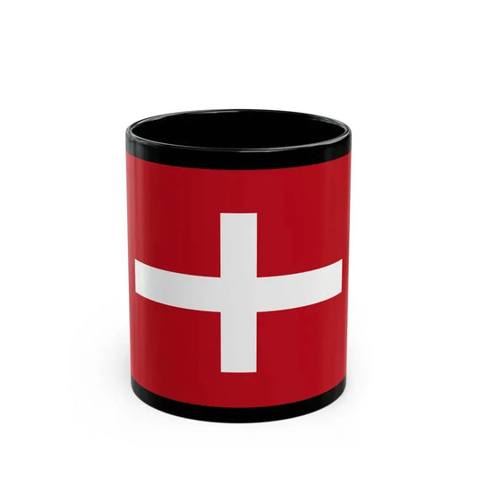 Flag of Republic of Noli Italy - Black Coffee Mug 11oz - Go Mug Yourself