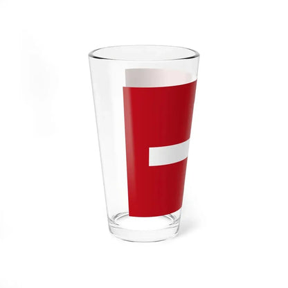 Flag of Republic of Noli Italy - Pint Glass 16oz - Go Mug Yourself