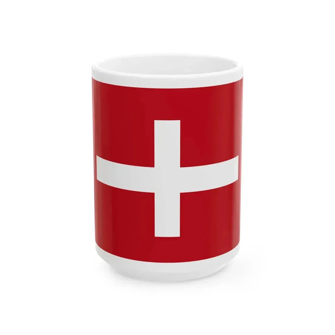 Flag of Republic of Noli Italy - White Coffee Mug 15oz - Go Mug Yourself