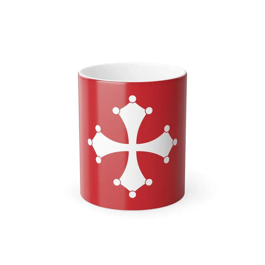 Flag of Republic of Pisa Italy - Color Changing Coffee Mug 11oz - Go Mug Yourself