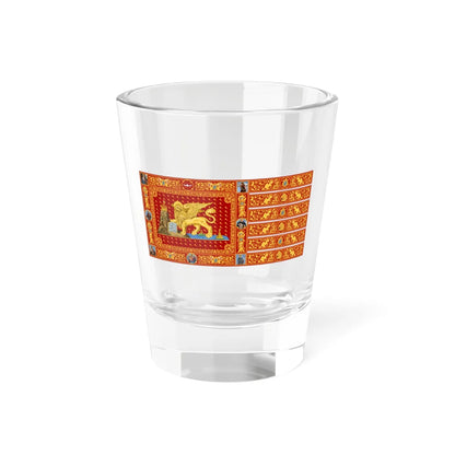 Flag of Republic of Venice 1659-1675 (Italy) Shot Glass 1.5oz 1.5oz - Go Mug Yourself