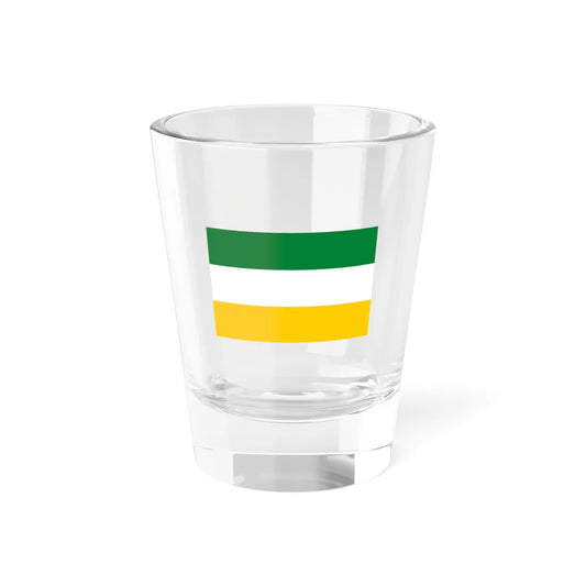 Flag of Republica Juliana 1839 (Brazil) Shot Glass 1.5oz 1.5oz - Go Mug Yourself