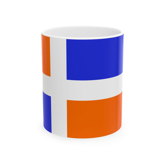 Flag of Republican Party of Georgia (Georgia) White Coffee Mug-11oz-Go Mug Yourself