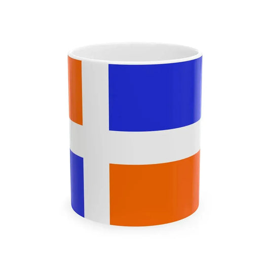 Flag of Republican Party of Georgia (Georgia) White Coffee Mug 11oz - Go Mug Yourself