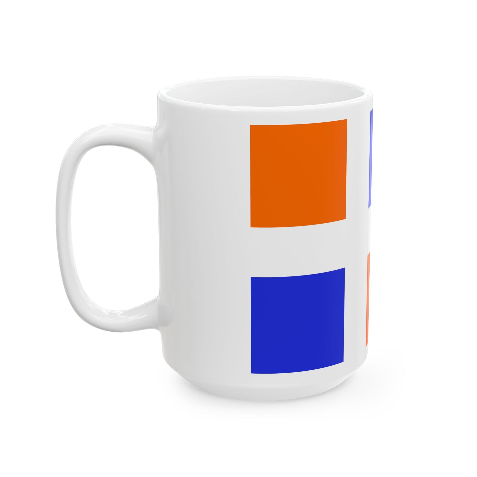 Flag of Republican Party of Georgia (Georgia) White Coffee Mug-Go Mug Yourself