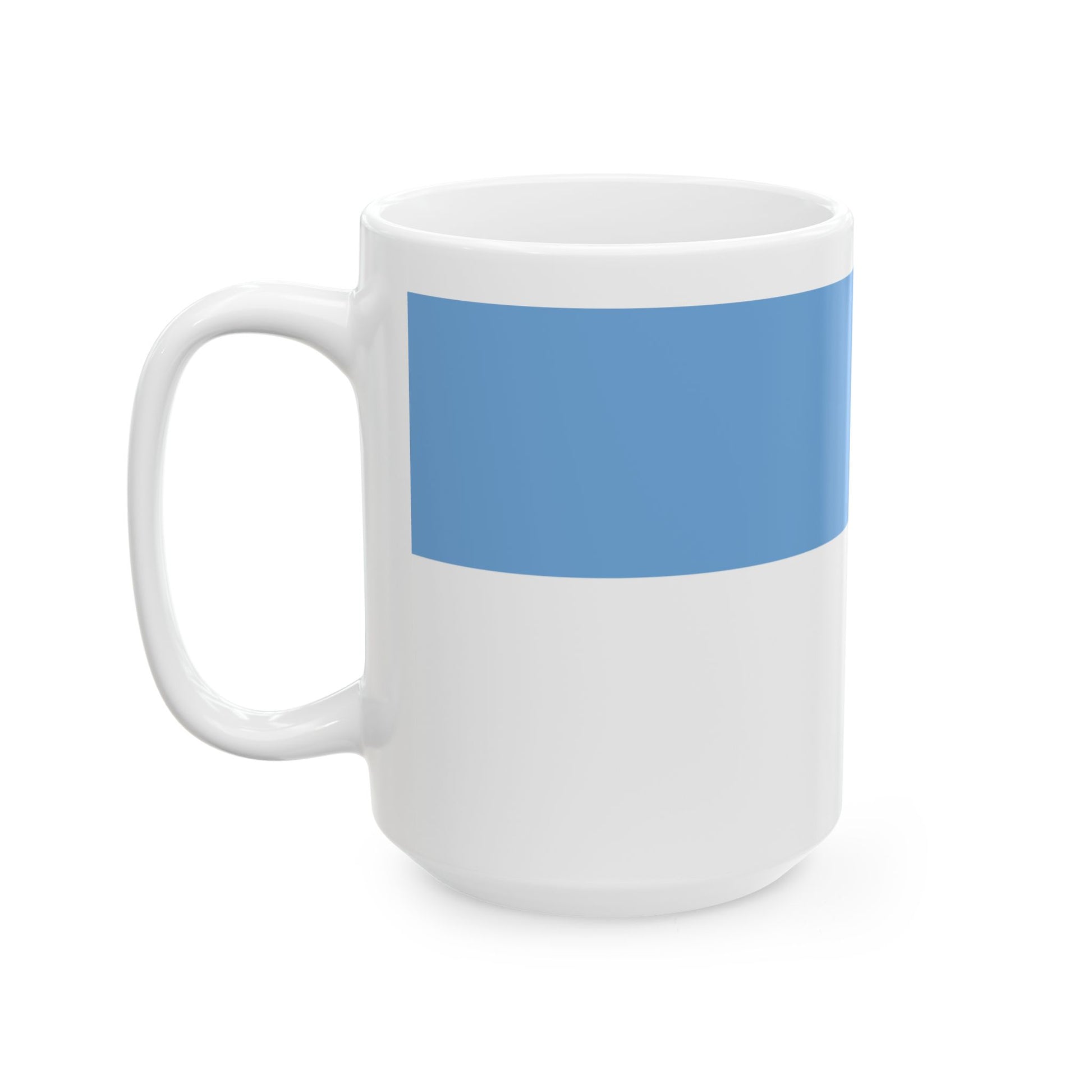 Flag of Republiqueta of Santa Cruz (Argentina) White Coffee Mug-Go Mug Yourself