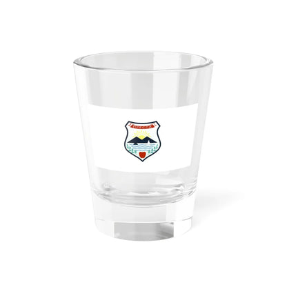 Flag of Resen Municipality (North Macedonia) Shot Glass 1.5oz 1.5oz - Go Mug Yourself
