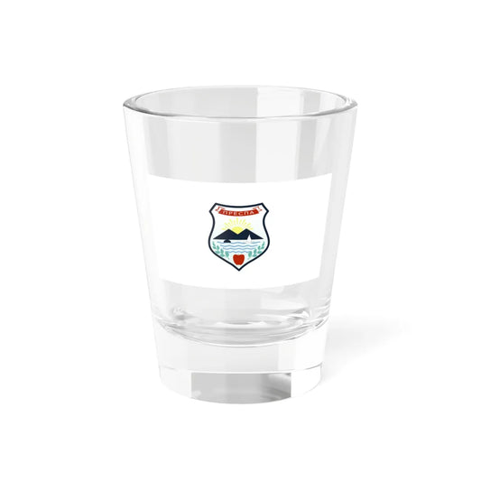 Flag of Resen Municipality (North Macedonia) Shot Glass 1.5oz 1.5oz - Go Mug Yourself