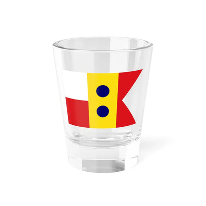 Flag of Resident Minister Spain 1923-1931 1938-1977 (Spain) Shot Glass 1.5oz 1.5oz - Go Mug Yourself