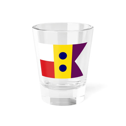 Flag of Resident Minister Spain 1931-1939 (Spain) Shot Glass 1.5oz 1.5oz - Go Mug Yourself