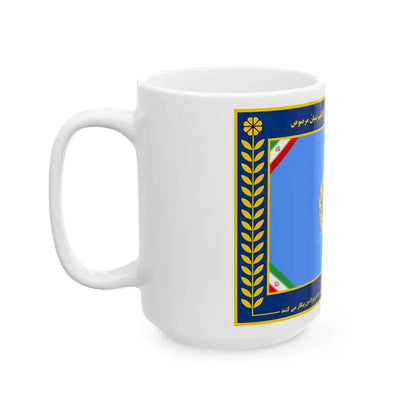 Flag of Retirees Association of Army of Iran (Iran) White Coffee Mug - Go Mug Yourself
