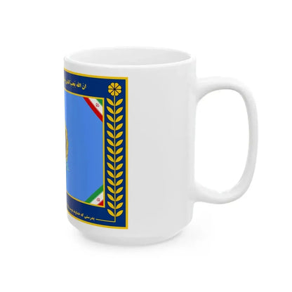 Flag of Retirees Association of Army of Iran (Iran) White Coffee Mug - Go Mug Yourself