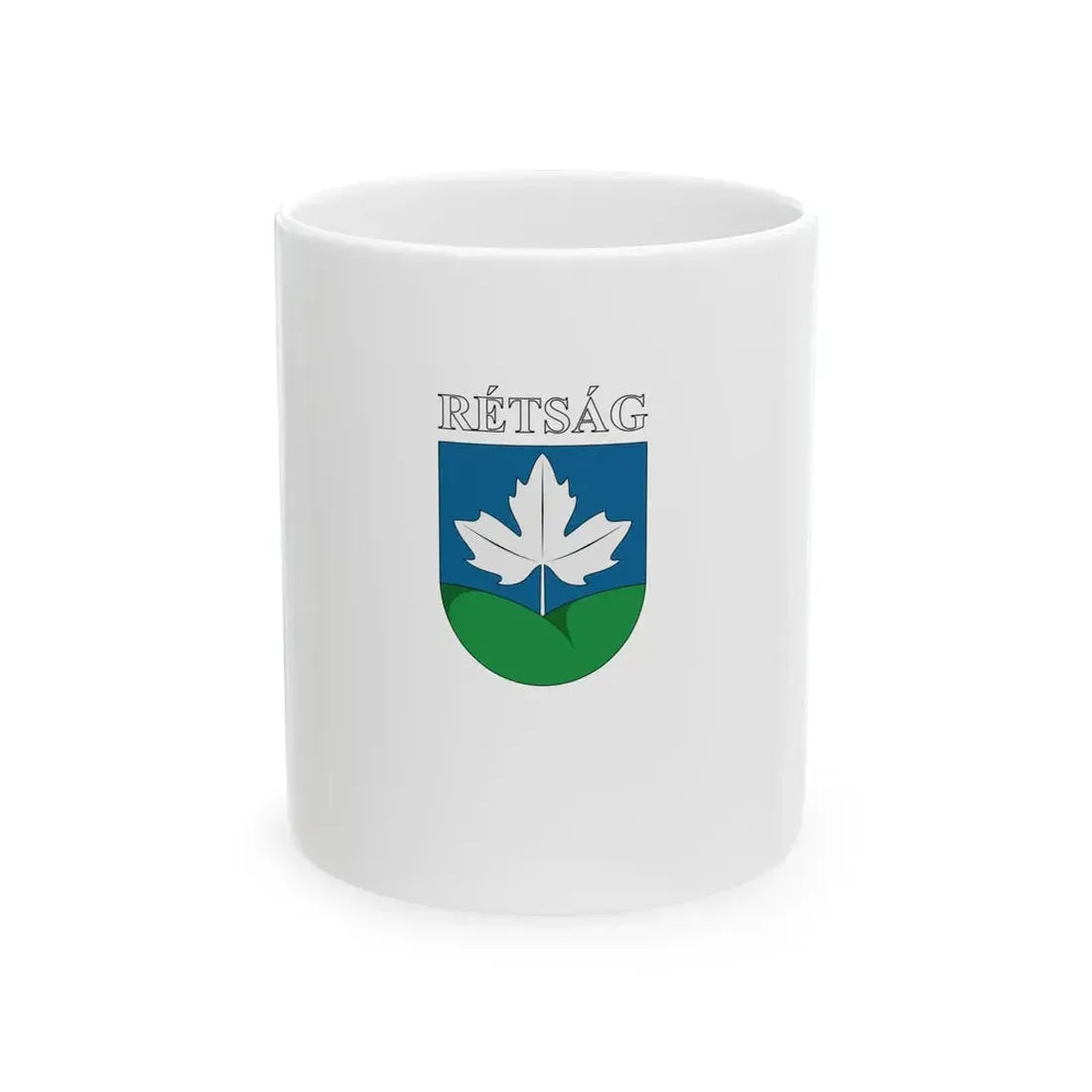 Flag of Retsag (Hungary) White Coffee Mug 11oz - Go Mug Yourself