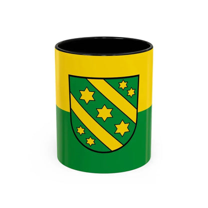 Flag of Reutlingen Germany - Accent Coffee Mug 11oz Black - Go Mug Yourself