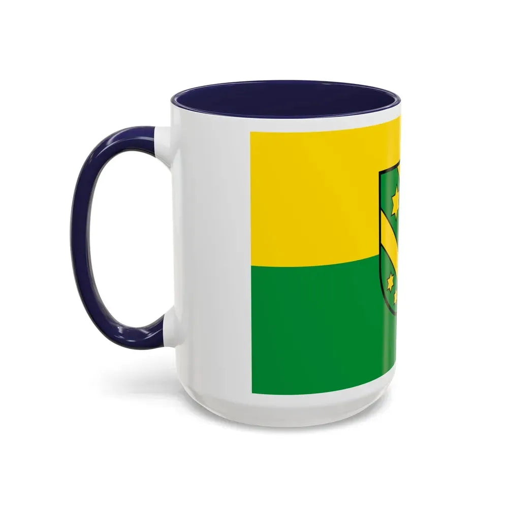 Flag of Reutlingen Germany - Accent Coffee Mug - Go Mug Yourself