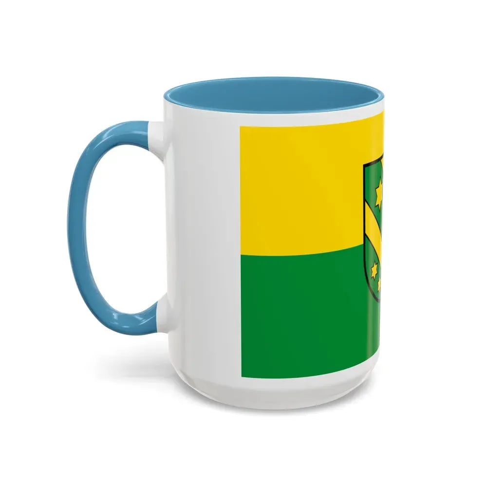 Flag of Reutlingen Germany - Accent Coffee Mug - Go Mug Yourself