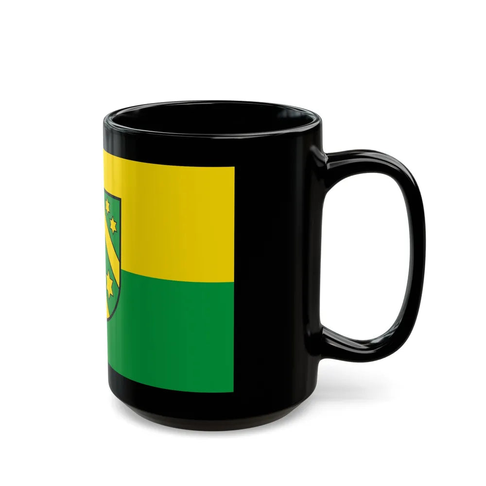 Flag of Reutlingen Germany - Black Coffee Mug-Go Mug Yourself