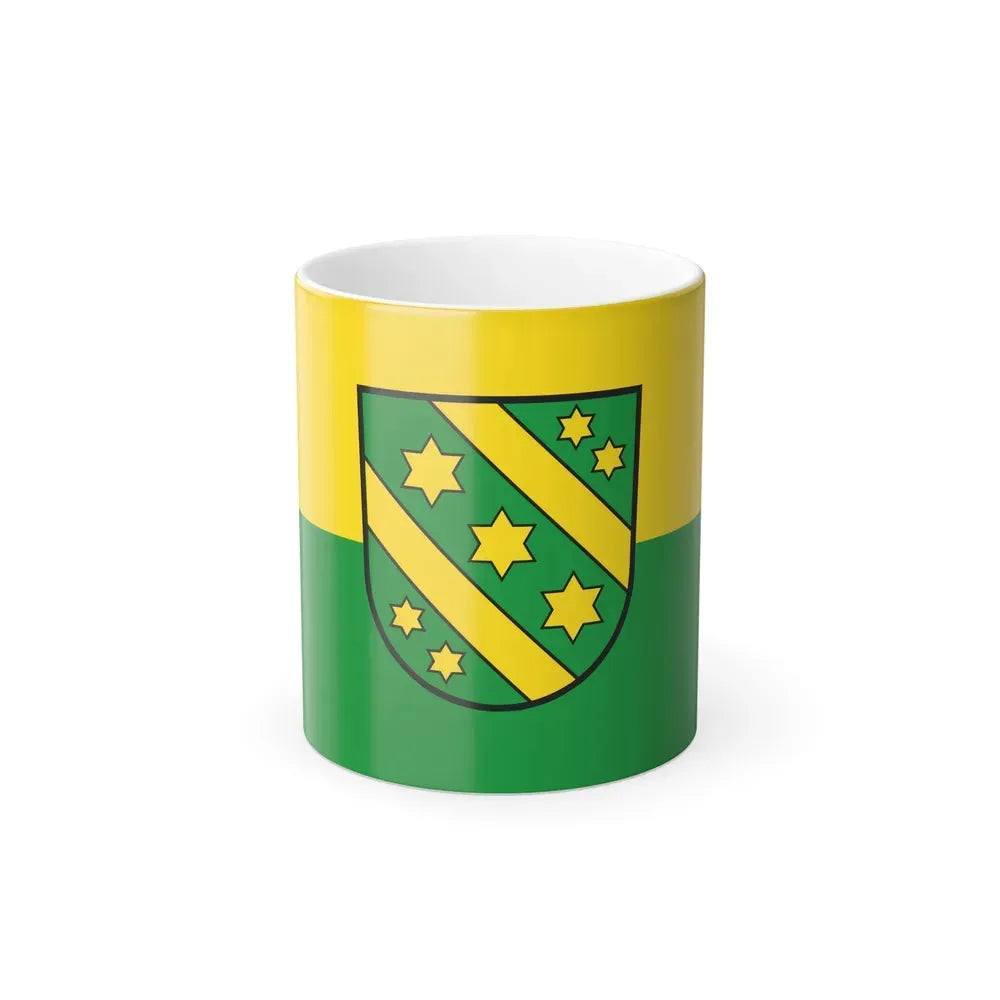 Flag of Reutlingen Germany - Color Changing Coffee Mug 11oz - Go Mug Yourself