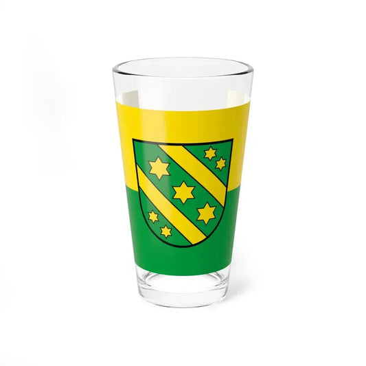 Flag of Reutlingen Germany - Pint Glass 16oz 16oz - Go Mug Yourself