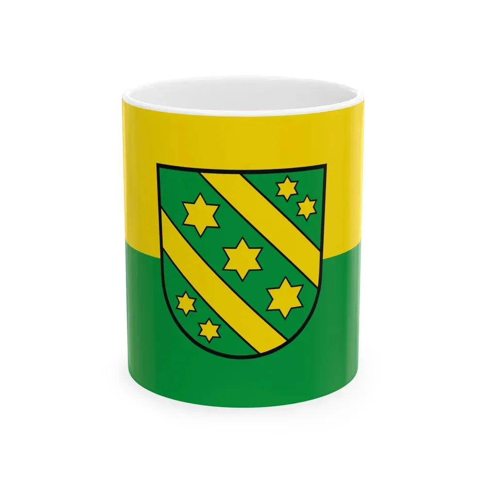 Flag of Reutlingen Germany - White Coffee Mug 11oz - Go Mug Yourself