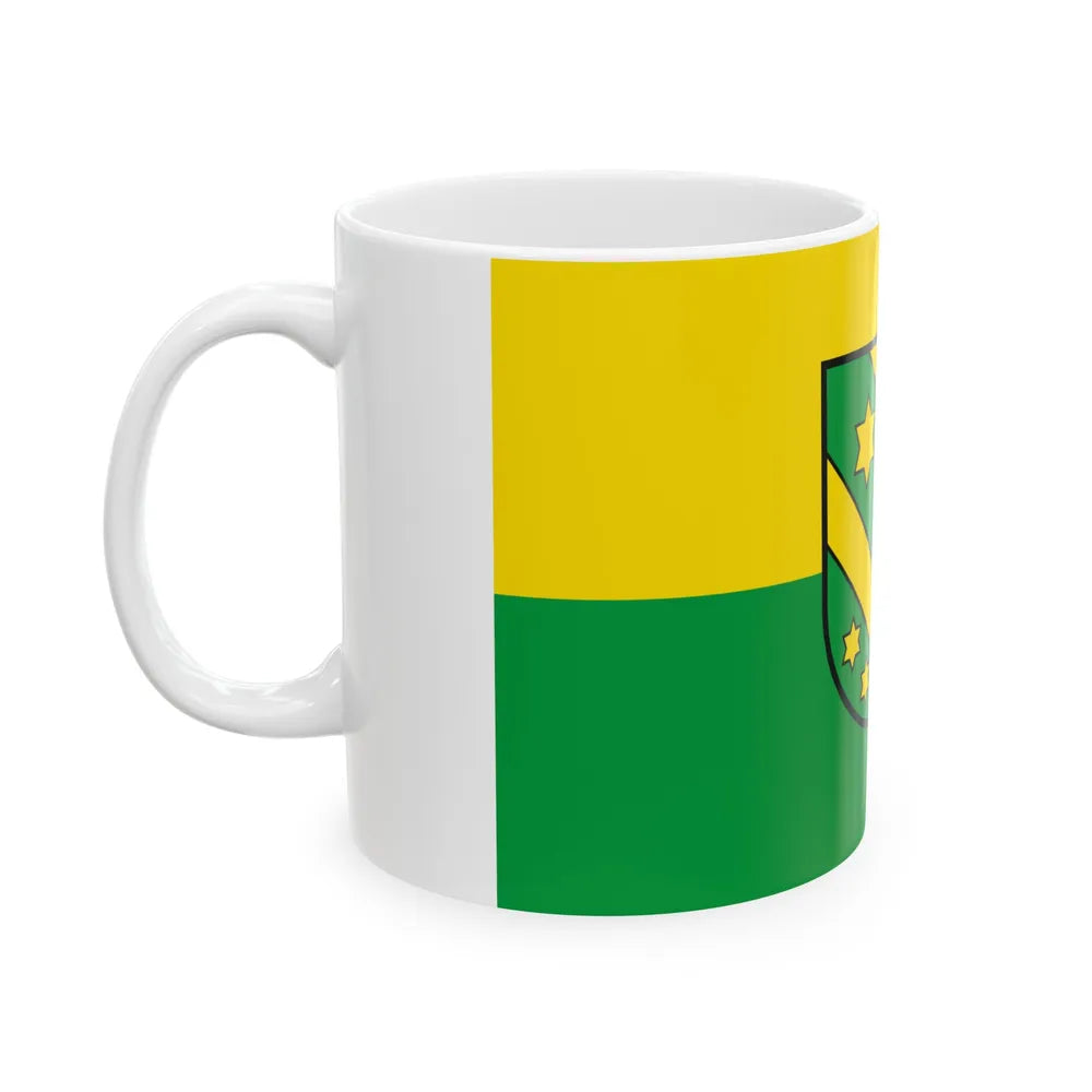 Flag of Reutlingen Germany - White Coffee Mug-Go Mug Yourself