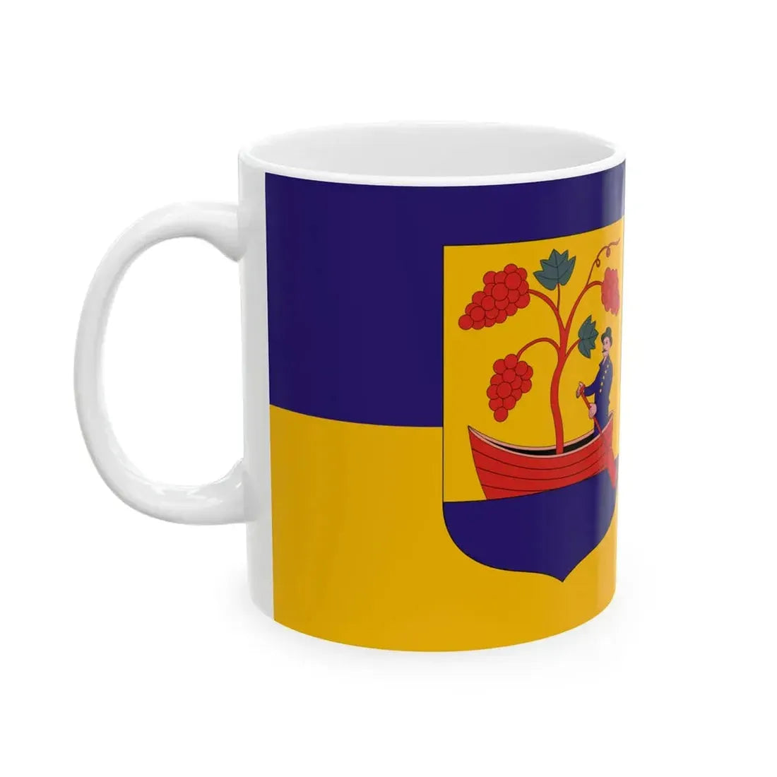 Flag of Revfulop (Hungary) White Coffee Mug - Go Mug Yourself