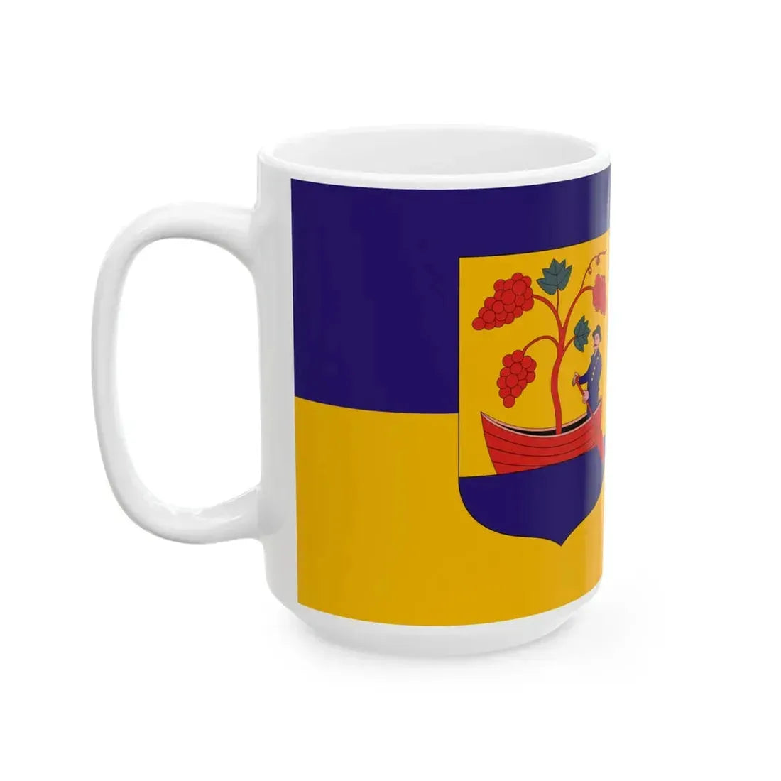 Flag of Revfulop (Hungary) White Coffee Mug - Go Mug Yourself