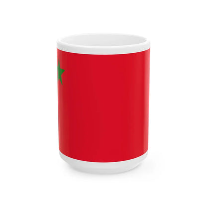 Flag of Revolutionary Party of Benin (Benin) White Coffee Mug 15oz - Go Mug Yourself