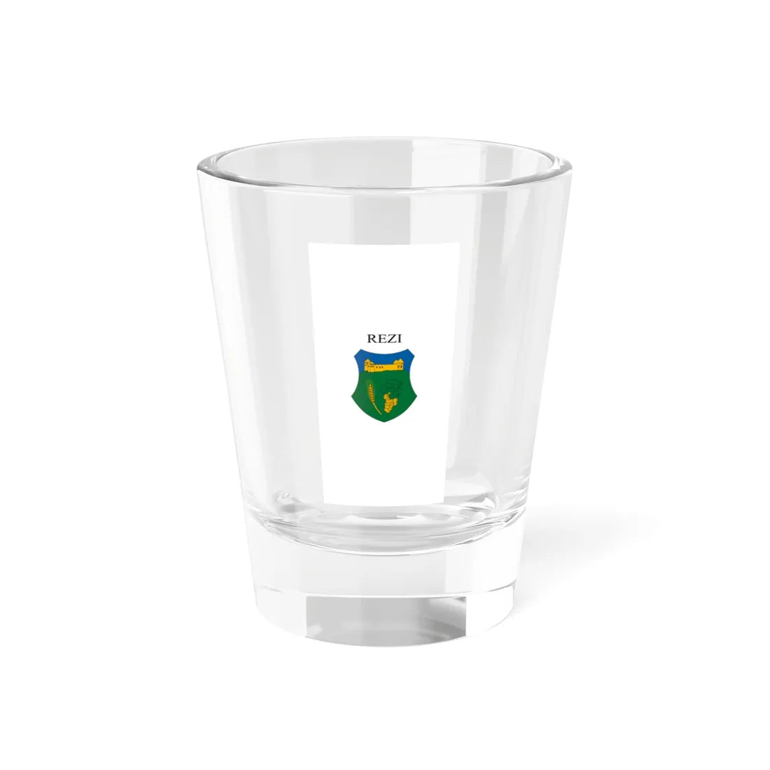 Flag of Rezi (Hungary) Shot Glass 1.5oz 1.5oz - Go Mug Yourself